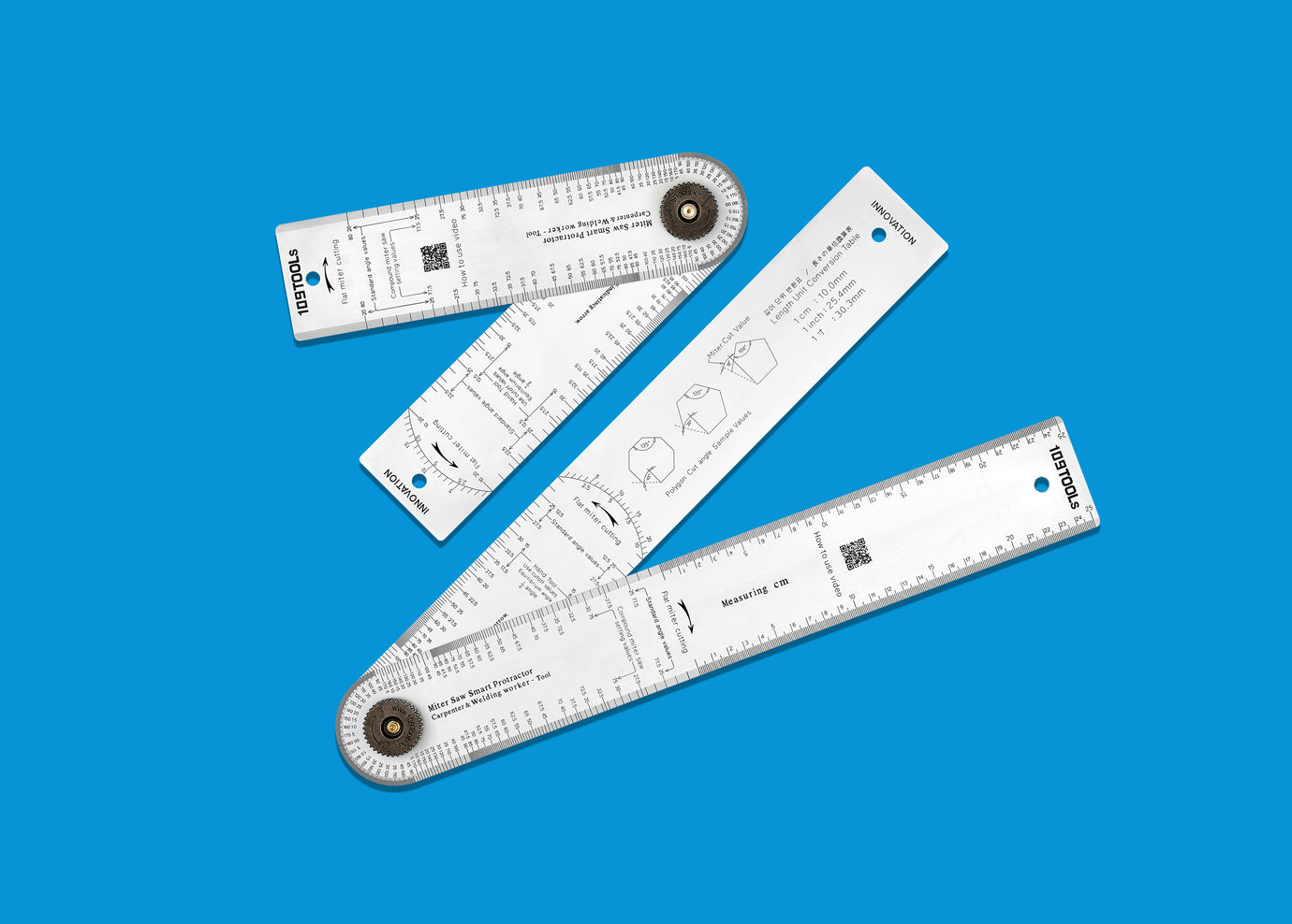 Miter saw protractor